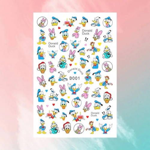 Nail Art Sticker Disney D001